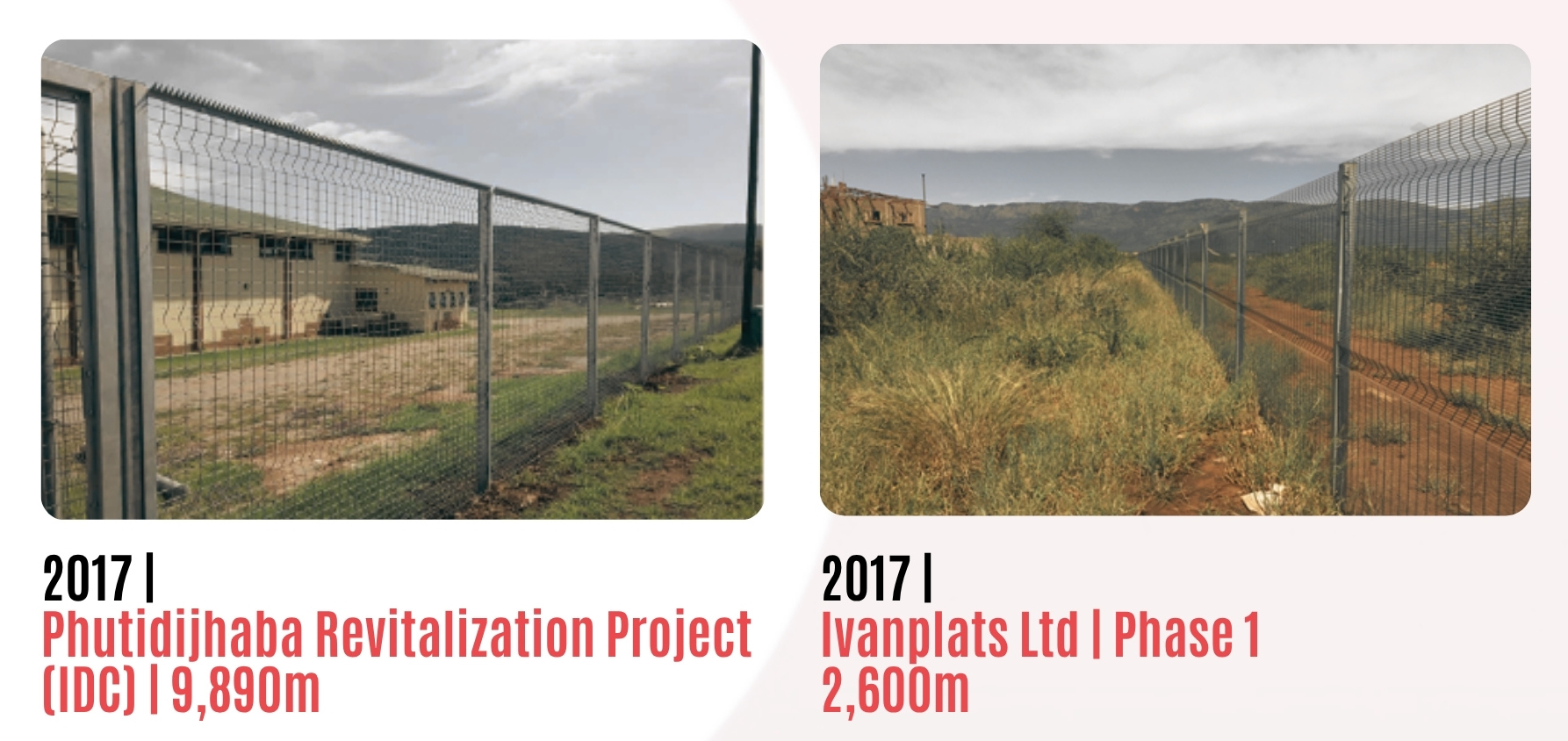 Securomesh installation - Sappi Holdings Ltd | Phase 2 - 2