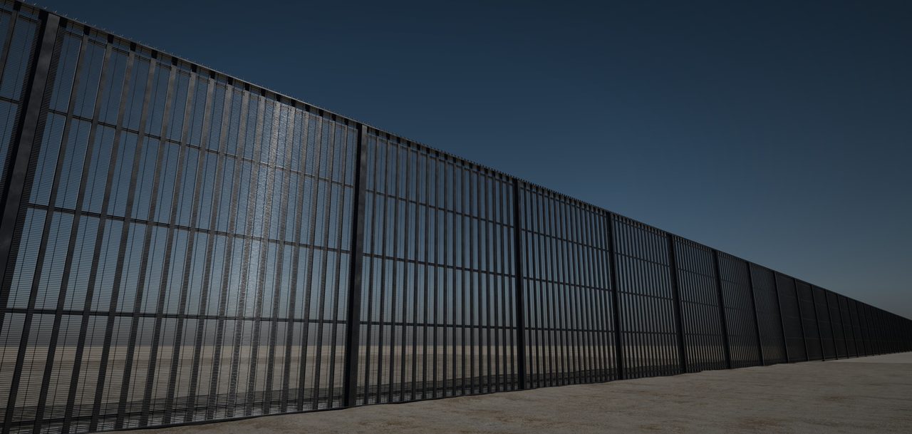 APEX FORTIFIED high-security fence line